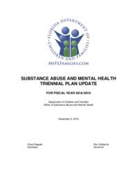 Substance abuse and mental health triennial plan update: for fiscal year